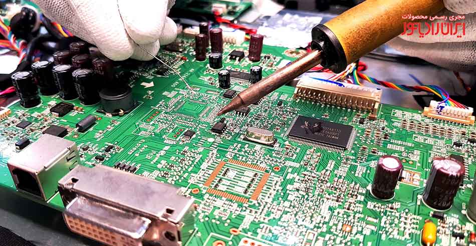 تعمیر برد پکیج ایران رادیاتور رشت